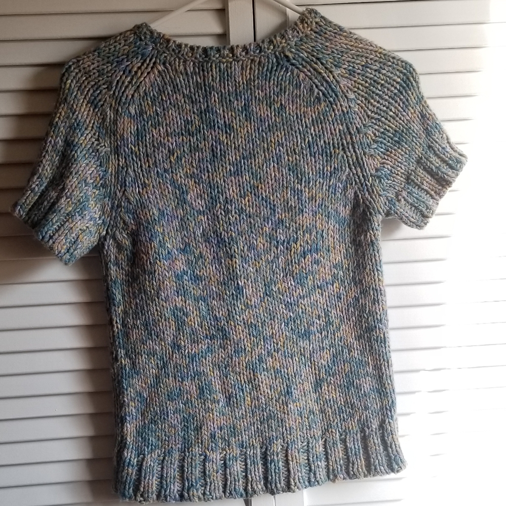 Vintage Banana Republic wool braidedstitch sweater - Picture 5 of 9